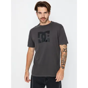 Pánské tričko DC Dc Star Pigment Dye (black enzyme wash) S, černá