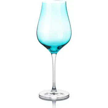Sklenice Sklenice na víno LIMOSA 500ml tyrkys 6ks * (Cena za balení 6 kusů)