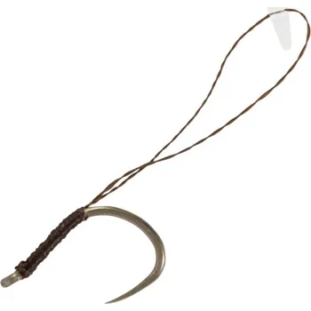 Rybářský háček KORUM - Háčky Hook Hairs With Quickstops Barbed vel. 14 5 ks
