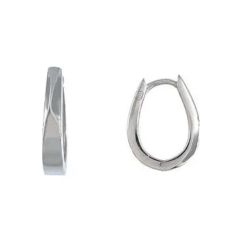 Náušnice Stříbrné náušnice gondolky větší