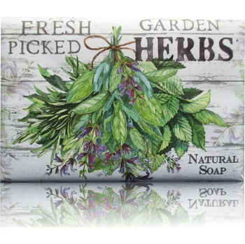 Mýdlo Soap Luxusní české mýdlo Garden Herbs v dekorovaném obalu - 200 g