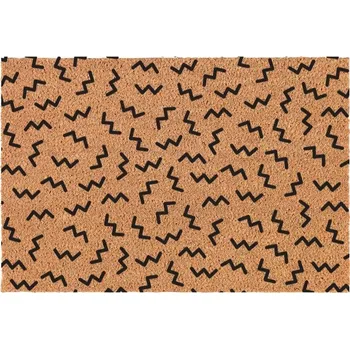 Rohožka KOKOSOVÁ ROHOŽKA PŘED DVEŘE 40X60 cm DEKORACYJNA SOLIDNA HIT VZOR