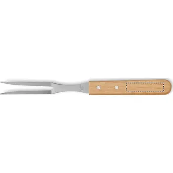 Grilovací náčiní z nerezové oceli 5 FORK, 15x65mm Tamponový tisk, 1 barva