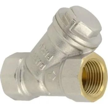 Ochranný vodní filtr Filtr závitový 5/4" poniklovaný s nerezovým sítkem