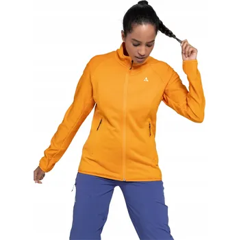 Dámské oblečení Dámská turistická Mikina Schöffel Cascata oranžová 38