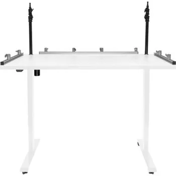 Fotopozadí Streamovací studio FOMEI Basic kit bílé, 160 x 80 x 3,6 cm (motorický)