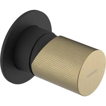 Sapho Ultratap sprchová baterie podomítková 1 výstup zlatá černá UT041TBG