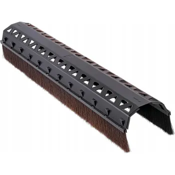 Hřebenová větrací taška se štětinami MDM NT hnědá