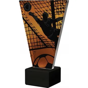 Obraz Skleněná statuetka 17,5 cm trofej FOTBAL