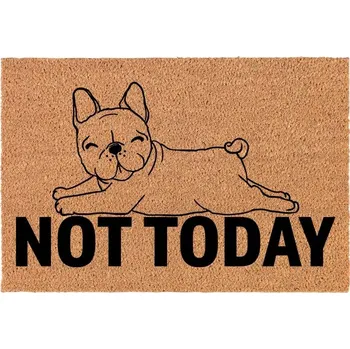 Rohožka KOKOSOVÁ ROHOŽKA 40x60 cm Před Dveře NOT TODAY BULDOG - Různé Vzory