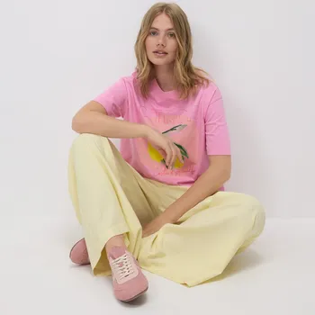 Dámské tenisky Reserved - Semišové tenisky - růžová - 275CP-30X - 275CP-30X-39