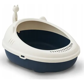 Toaleta pro kočku GLOBANI otevřená kočičí toaleta 42 cm x 36 cm x 17 cm