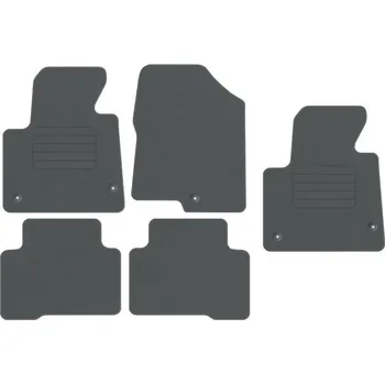 autokoberec Kobercové rohožky Edecor velurové 5 ks