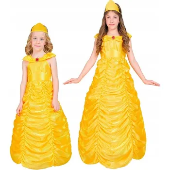 Karnevalový kostým KOSTÝM PRINCEZNA BELLA KRÁSNÁ 158