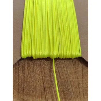 Saténová šňůra Ø1 mm barva žlutá neon