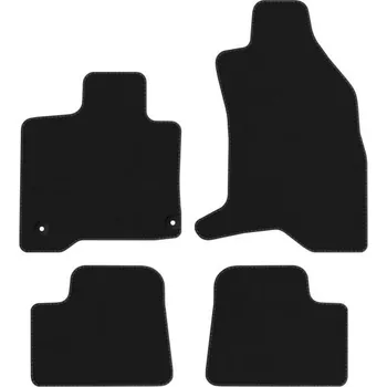 autokoberec Kobercové rohože Edecor velurové 4 ks