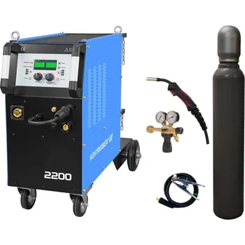 Svářečka Kühtreiber KITin 2200 Multi MIG Synergic + hořák + ventil + lahev SET TOP