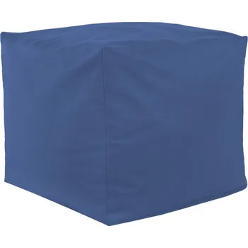 Taburet Taburetka Modrá ekokůže