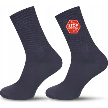 Pánské ponožky Milena Ponožky Ponožky Somedic netlačivé ponožky šedé, velikost 41-43