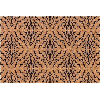 Rohožka KOKOSOVÁ ROHOŽKA PŘED DVEŘE 40X60 cm TRWAŁA MODNA UNIWERSALNA VZOR