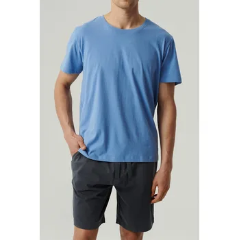 Pánské pyžamo Pánské pyžamo Atlantic NMP-379 Barva: Modrá, Velikost: M