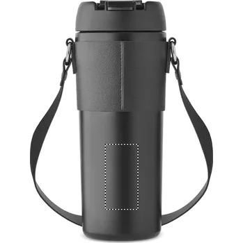 Jednorázové nádobí Dvoustěnný kelímek 700 ml TAMPONOVÝ TISK (MAX. 4 BARVY, 60X30MM) 4 barvy 5 BACK