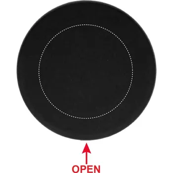 Kosmetické zrcátko Dvojité zrcátko 3000 TOP, 45x45mm Tamponový tisk, 1 barva