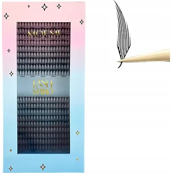 Umělé řasy Řasy Anime Lashes Moemi Lash Spiro – Manga Efekt, Peříčkové Řasy, Mokrý Vzhled