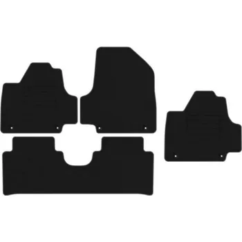 autokoberec Kobercové rohože Edecor velurové 4 ks