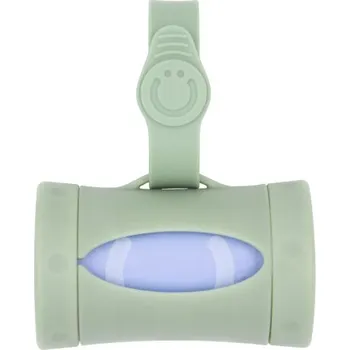 Úložný box Ubbi Zásobník na pytlíky s poutkem, Sage