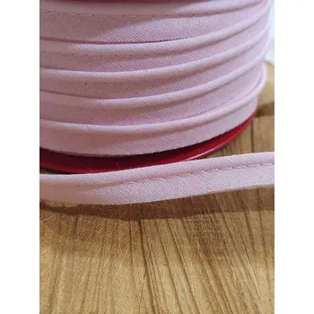 Bavlněná paspulka barva růžová světlá