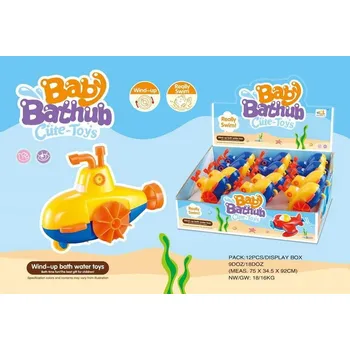 Hračka pro nejmenší Ponorka natahovací do vody 13 cm