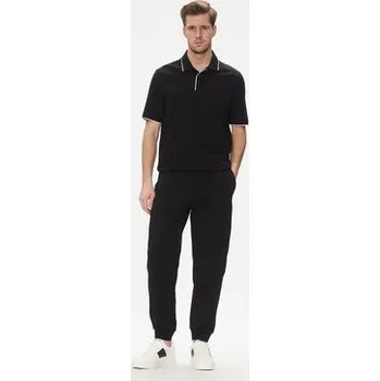 Pánská košile Armani Exchange Polokošile XM000739 AF10364 UC001 Černá Regular Fit L