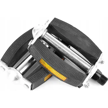 Pedál na kolo Platformové pedály JET městské RETRO černé