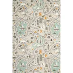 Dětský koberec Uličky 04 pastelový