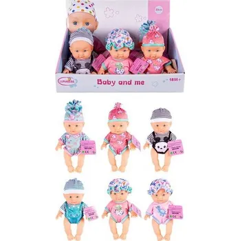 Panenka Miminko s čepičkou 21 cm