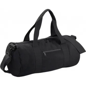 BagBase Sportovní oválná taška přes rameno 20 l Barva: černá - černá, Velikost: 50 x 25 x 25 cm BG140