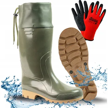 Pracovní obuv Pracovní gumáky Magros Holínky lovecké rybářské DEMAR GRAND S 0151L velikost 44