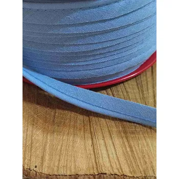 Bavlněná paspulka barva modrá světlá