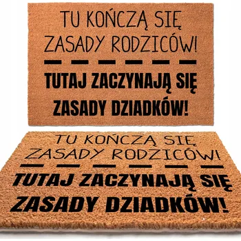 Rohožka Kokosová rohožka na boty 40x60 cm - Den babičky a dědečka