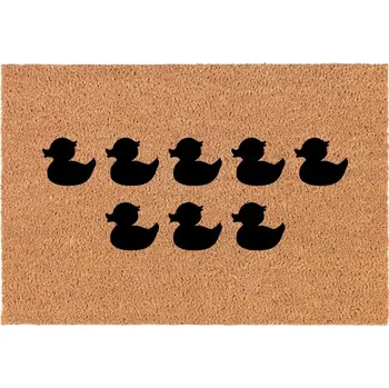 Rohožka ROHOŽKA PŘED DVEŘE S NÁPISEM UNIVERZÁLNÍ LEKKA SOLIDNA NA KAŻDĄ PORĘ WZÓR