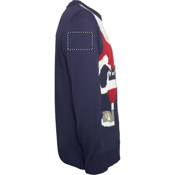 Dámský svetr Vánoční svetr S/M 5 RIGHT ARM, 70x100mm Sítotiskový transfer, 1 barva