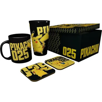 Darčekový set Pokémon - hrnček, poháre, podtácky