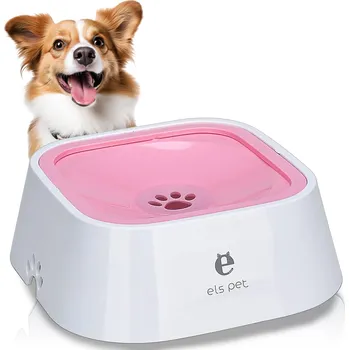 Miska pro psa Jedna plastová miska Els Pet růžová 1,5 l