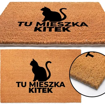 Rohožka Hotová gumová/kokosová rohožka 60 x 40 cm