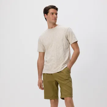 Pánské kalhoty Reserved - Šortky chino regular - světle olivová - 8080H-81X - 8080H-81X-30