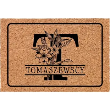 Rohožka Kokosová rohožka hotová 40 x 60 cm