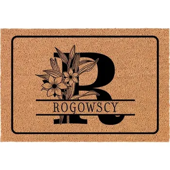 Rohožka Kokosová rohožka hotová 40 x 60 cm