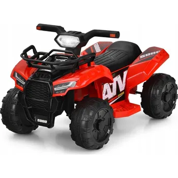 Dětské vozidlo Elektrická autíčko ATV pro děti, dětská čtyřkolka, červená
