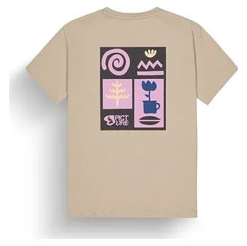 Pánské tílko triko PICTURE Weepon S/S PLAZA TAUPE velikost oblečení M